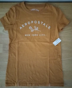 Aeropostale Women's Classic Crew Zia Sun Arch Rose Graphic Tee/NWT/Size L - Picture 1 of 7