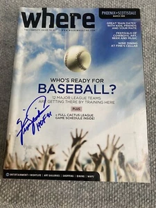 Fergie Jenkins Signed 2008 Where Magazine Autograph Auto Whos Ready For Baseball - Picture 1 of 3