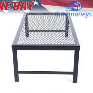 Portable Picnic BBQ Grill Outdoor Camping Campfire Pit Over Fire Cooking Grate - Picture 1 of 10
