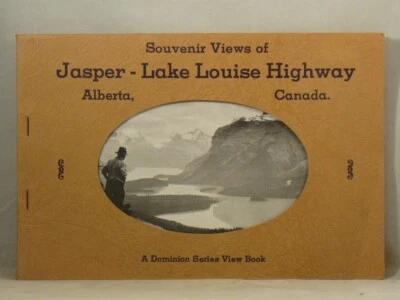 Souvenir Views of Jasper-Lake Louise Highway, Alberta, Canada, Vintage Photos Foto 1 de 2
