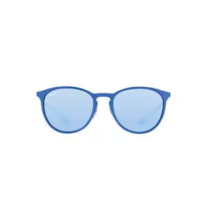 NEW Sunglasses Ray-Ban Erika RB3539 9022/1U Rubber Blue-Blue FlashGrey 54-19-145 - Picture 1 of 3