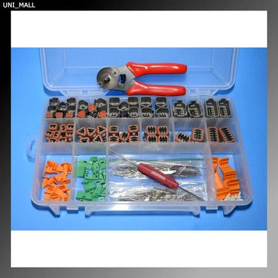 432 PCS DEUTSCH DT Connector, 14-16AWG Solid Contacts KIT & Tools (Made in USA) - Image 1 of 4