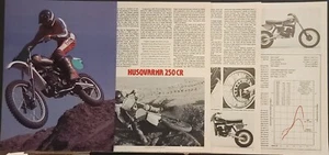 1980 Husqvarna 250 CR Motorcycle 7p Test Article - Picture 1 of 1