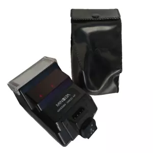 MINOLTA MAXXUM 2800 AF CAMERA FLASH W/ CASE - TESTED & WORKS - Picture 1 of 10