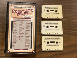 Country’s Best – 3 Cassette Box Set, Digitally Remastered, Original Artists, VG - Picture 1 of 8