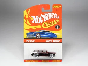 HOT WHEELS - Classics Series 1 - 16 - Chevy Nomad - Dark Copper - MOC - Imagen 1 de 5