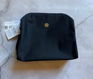 NWT Lululemon All Your Small Things Pouch *4L Black / Gold