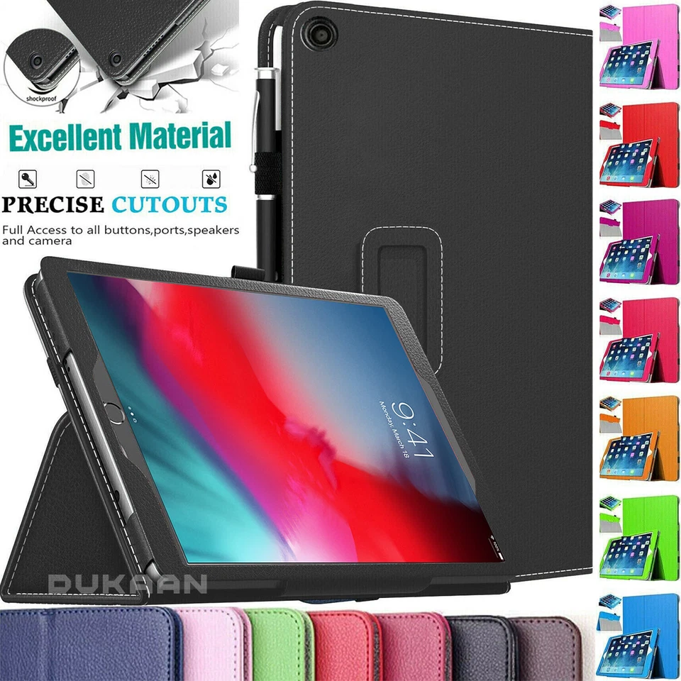 PU Leather Smart Stand Flip Case For  iPad Air 3 3rd Gen 10.5" Pro 10.5 Pro 9.7" - Image 1 of 1