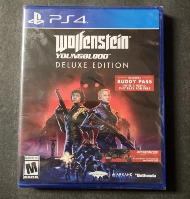 Wolfenstein Youngblood 4 Deluxe Edition Bonus (PS4, 2019) - Image 1 of 2