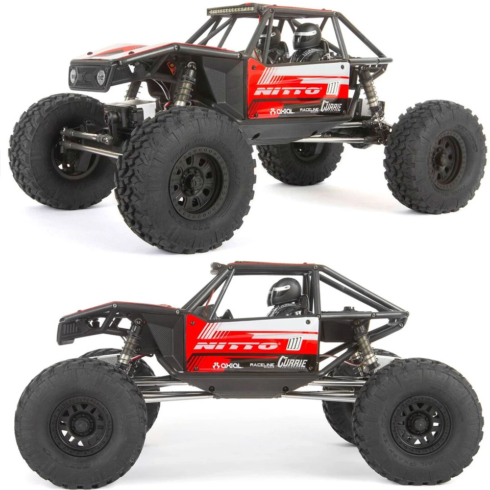 Axial Capra 1.9 RTR 1/10th 4WS RTR Unlimited Trail Buggy Nitto Black AXI03022BT2