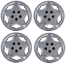 NEW 2000-2005 Chevy CAVALIER 14" Hubcaps Wheelcover CHROME SET