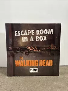 Neu Escape Room in einer Box: The Walking Dead Mattel Spiele Party Familienbrett AMC - Bild 1 von 7