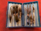 Fly Box of 8 Large Muddlers and 4 Other Flys -Tied in Montana