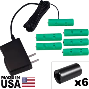 Kit eliminador de batería 6 C - 9 voltios, alimentación de CA - Imagen 1 de 8