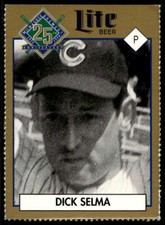 1994 Miller Brewing Milwaukee Brewers NNO Dick Selma Baseball Card