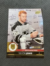2017-18 UPPER DECK SERIES ONE TREVOR LEWIS UD EXCLUSIVES GOLD #ed 69/100
