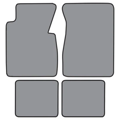 Tapetes de assoalho para 1957 Chevrolet Nomad 2DR Wagon (FM357F FM2R) loop 4 peças - Imagem 1 de 4