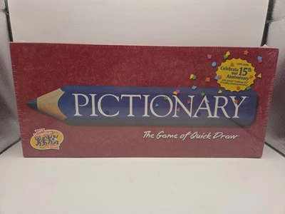 New Sealed Vintage 1993, 2000 Edition Pictionary Board Game Milton Bradley U.S.A - Image 1 of 2