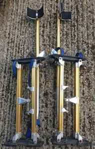 Ninecolorsdeer Drywall Stilts ~ 24in-40in Painting plastering ~ 5 level settings - Picture 1 of 14