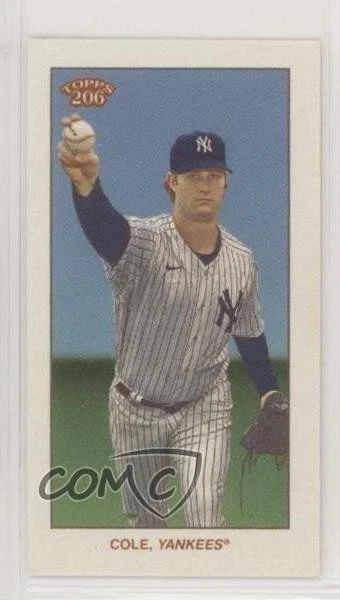 2021 Topps 206 Series 2 Sovereign Back Gerrit Cole #33 - Image 1 of 2