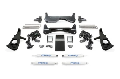 Fabtech K1051 6" RTS System w/ Performance Shocks for Silverado 3500HD 2WD/4WD Foto 1 de 3