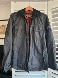 Barbour International Wax Jacket, Zenith, Black, Small (Discontinued item) - Picture 1 of 11