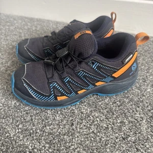Salomon XA Pro Boys Hiking Waterproof Shoes Size Size UK 1 (New Insoles Needed) - Picture 1 of 9