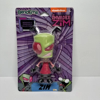 Bend ems INVADER ZIM Zim Collectable Bendable Figurine - Image 1 of 4