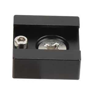 Cold Shoe Mount Adapter With 1/4in Screw For Camera Cage Flashlight Monitor BEA - Picture 1 of 12