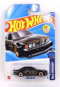 Coche fundido a presión Hot Wheels BMW 635 CSi Wild Widebody negro 2025 1/64 nuevo lanzamiento - Imagen 1 de 8