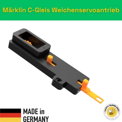 Märklin H0 Weichenantrieb  Servo für alle C Gleis Weichen ink. DKW Dreiwegweiche - Bild 1 von 4