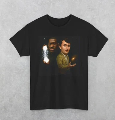 Camiseta George Floyd & Charlie Kirk, camiseta Wizard Foto 1 de 4