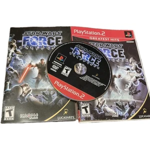 Star Wars: The Force Unleashed (Sony PlayStation 2 / PS2, 2008) No Case - Picture 1 of 1