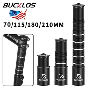 Extenders Handlebar Fork Stem Riser Extension Head UP Adaptor 70/115/180/210mm - Picture 1 of 13