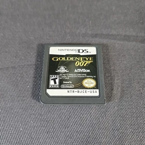 GoldenEye 007 (Nintendo DS, 2010) solo juego - auténtico y probado James Bond - Imagen 1 de 3