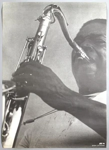 JOHN COLTRANE – mega rare vintage original 1974 Toshiba EMI promo poster - Picture 1 of 4