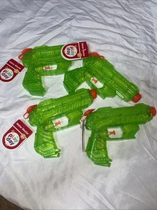 Lot Of 4 Play Day 8-Inch Water Blaster - Fun Outdoor Summer Toy for Kids Ages 3+ - Picture 1 of 5