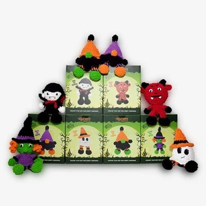 Halloween Amigurumi Häkelset Konvolut - 6 gruselige Figuren - Geschenkset - 35£ - Bild 1 von 3
