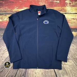 Penn State Jacket Men Medium Soft Shell Rain Waterproof Windbreaker Team 365 PSU - Picture 1 of 13