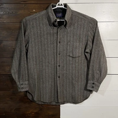 Vintage Pendleton Foreside Wool Flannel Long Sleeve Shirt Men’s Size XL 60s 70s - Image 1 of 4