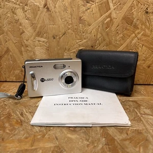 Praktica DPix 5200 5.0MP Compact Digital Camera & Case - Spare Repair Prop - Picture 1 of 9