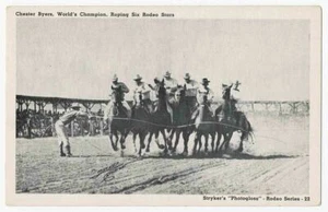 Chester Byers, Weltmeister, Roping Six Rodeo Stars - Stryker / Rodeo - Bild 1 von 2