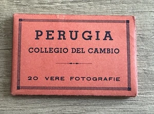 20 Vere Fotografie Collegio del Cambio Perugia Set  F.lli Alinari Firenze - Foto 1 di 24