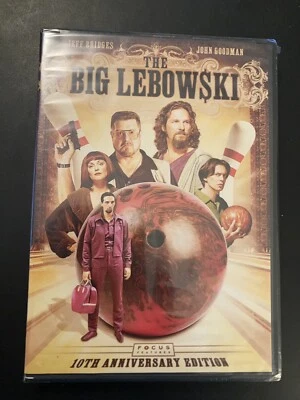 Большой Лебовски 10-летие издание 2 диска DVD набор бонус функции новый нераспакованный - Изображение 1 из 4