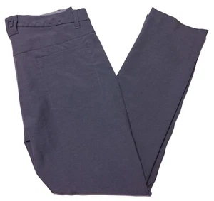 FOOTJOY Flat Front Golf Pants Gray ~ Fits 34 x 31  - Picture 1 of 9