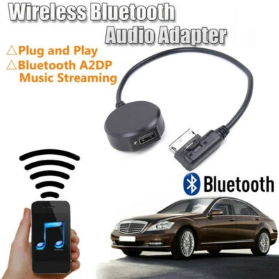 Input Audio Wireless Bluetooth USB-Adapter Music AUX Cable for Mercedes-Benz MMI - Image 1 of 4