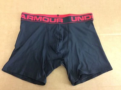 UNDER ARMOUR UA 6" BOXERJOCK HOMBRE NUEVO EN CAJA PEQUEÑO S SM 1230364 NEGRO PRECIO DE VENTA SUGERIDO POR EL FABRICANTE $20 Foto 1 de 4