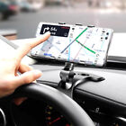 Universal 360° Clip On Dashboard Mobile Phone Holder In Car Mount Stand Crad;;'