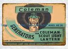 Coleman generators scout light lantern metal tin sign house decoration items