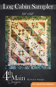Log Cabin Sampler - Picture 1 of 2